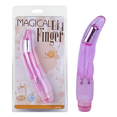 Vibrador Cristal G-Spot - Vibração na Ponta - Aphrodisia