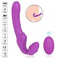 Vibrador de Ponto G Duplo Strapless - Recarregável - Nana - S-hande