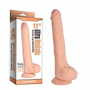 Pênis Realístico Ultra com Ventosa - 27,9 X 4,0 cm - SI
