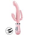 Vibrador de Ponto G e Clitóris - Jelly - Recarregável - 3 em 1 - SI