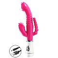 Vibrador de Ponto G e Clitóris - Jelly - Recarregável - 3 em 1 - SI