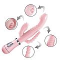 Vibrador de Ponto G e Clitóris - Jelly - Recarregável - 3 em 1 - SI