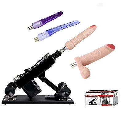 Máquina do Sexo com 4 Dildos - Powerful Driving - SI