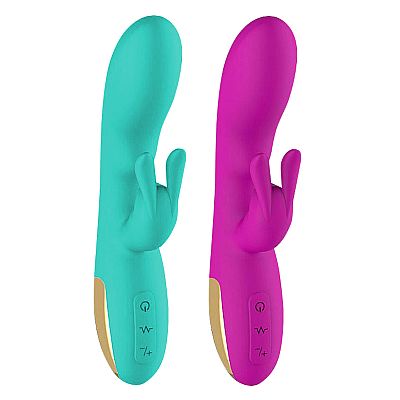 Vibrador de Ponto G e clitóris - Crazy Rabbit - NV Toys