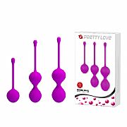 Kit Bolas de Pompoarismo- Kegel Ball - Pretty Love