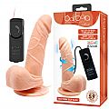 Pênis Vibrador Rotativo - Barbara - Mark - 15 x 3,5cm - BAILE