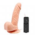 Pênis Vibrador Rotativo Mini Dong - 15 x 3,5cm