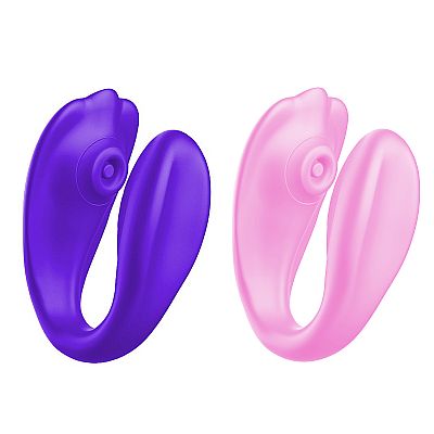 Vibrador de casal com Pulsação - Ruda - SI