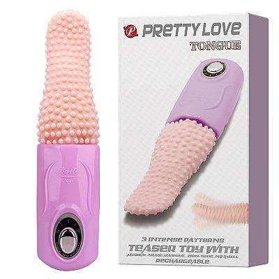 Vibrador de clitóris - Tongue em Formato de Língua Pretty love