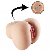 Masturbador Masculino - Vagina e Ânus com vibrador M2 - MAIG