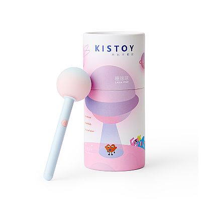 Vibrador de Clitóris Pirulito com venda - Lala Pop - Heidi - Kistoy