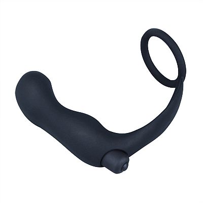 Vibrador de Próstata com vibrador e Anel Peniano 4 - 9,4x3,7 - SI