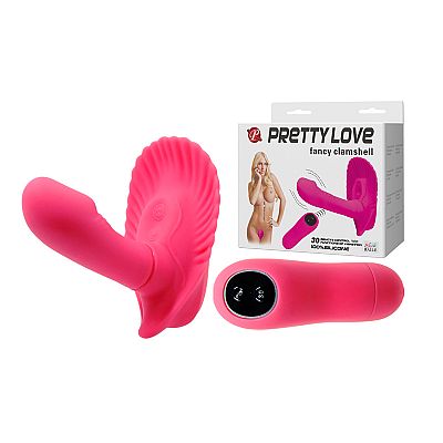 Vibrador Silicone Com vibro controle remoto - Pretty Love