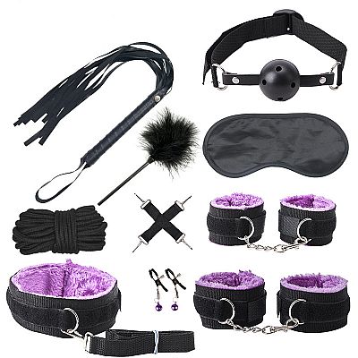Kit Sado Black Wolf - Roxo - SI