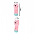 Vibrador de Pulsação Formato de Patinha - SI
