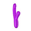 Vibrador de Ponto G e clitóris com Pulsação e Movimento Slap - Leny -...