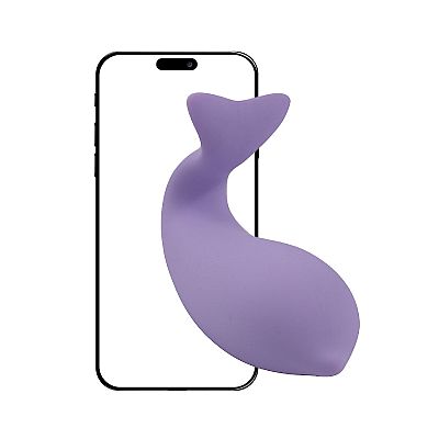 Vibrador de Ponto G - Formato de Golfinho - À Longa distância - App SI