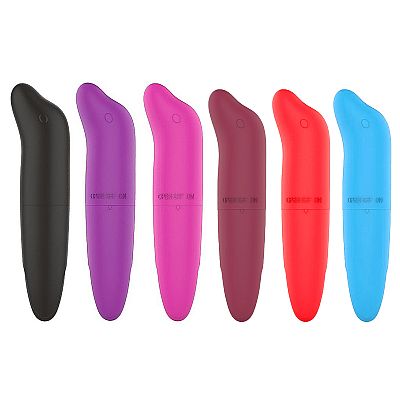 Vibrador Ponto G Golfinho - Liso - SI