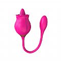 Rosa com Língua estimuladora de Clitóris e Ponto G - Snak Tongue - SI