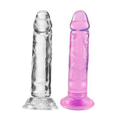 Dildo Realístico Transparente - 14,8 x 3,0 - SI