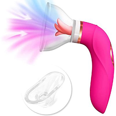 Vibrador de Clitóris com Língua e Sucção 2 - SI