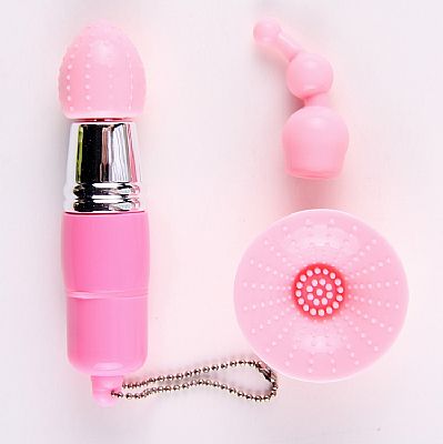 Mini Vibrador de Clitóris 3 em 1 - Ultra Potente