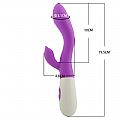 Vibrador de Ponto G e Clitóris 2 - Recarregável - SI