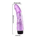 Pênis Realístico com Vibrador à pilha - 19,0 x 4,3 cm - SI