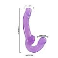 Pênis Realístico de Casal Strapless - Big Dildo - 23,5 x 3,6 cm - SI