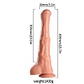 Plug Anal Fisting - Formato de Pênis de Cavalo - 40,0 x 8,0 cm - SI