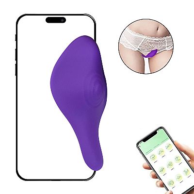 Vibrador de Calcinha -  Invisible Wearable  À Longa distância - App -...