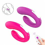 Vibrador de Casal com Controle Recarregável - Heart Sweety-Rct -...