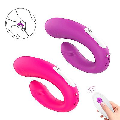 Vibrador de Casal com Controle Recarregável - Heart Sweety-Rct -...