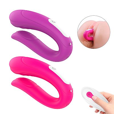 Vibrador de Casal com controle Recarregável - Mermaid RCT - S-Hande