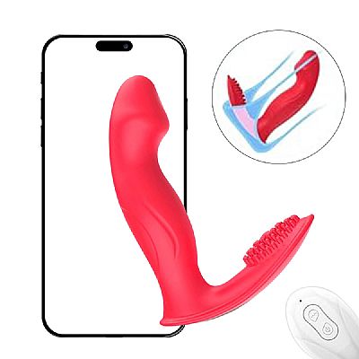 Vibrador de Ponto G com Rotação 360° na Ponta - Hadassa - APP - SI