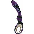 Vibrador de Ponto G - Recarregável Magic em Puro Silicone Mix - Lealso