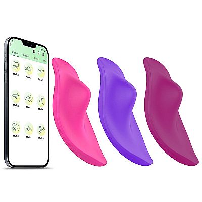 Vibrador de Calcinha Recarregável - Paname - SI - APP