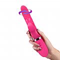 Vibrador de Ponto G e clitóris - Vai e vem de esferas com 360° na...