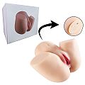 Masturbador Masculino - Vagina e Ânus com vibrador - MAIG
