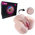 Masturbador Masculino - Vagina e Ânus com vibrador M31 - MAIG