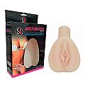 Vagina Realística em CyberSkin com Vibrador e Textura - Bella - SI