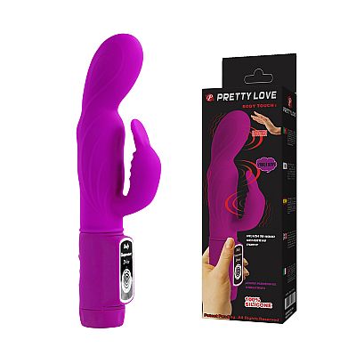 Vibrador Pretty Love Body Touch - Vibra com o Toque - 16 cm - Pretty...