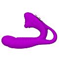 Vibrador de Ponto G e clitóris - SI