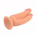 Pênis Duplo com ventosa - VSCN.VELTY - 21,1 x 4,6 cm - SI