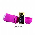 Vibrador Bullet Borboleta Silicone Cirúrgico com 12V - Pretty Love