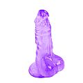 Pênis Realístico Transparente com ventosa - VSCN.VELTY - 13,5 x 3,0...
