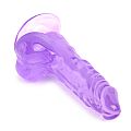 Pênis Realístico Transparente com ventosa - VSCN.VELTY - 13,5 x 3,0...
