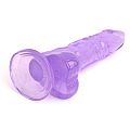 Pênis Realístico Transparente com ventosa - VSCN.VELTY - 13,5 x 3,0...