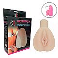 Vagina Realística em CyberSkin com Vibrador e Textura - Bella - SI