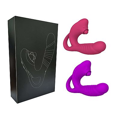 Vibrador de Ponto G e clitóris - SI